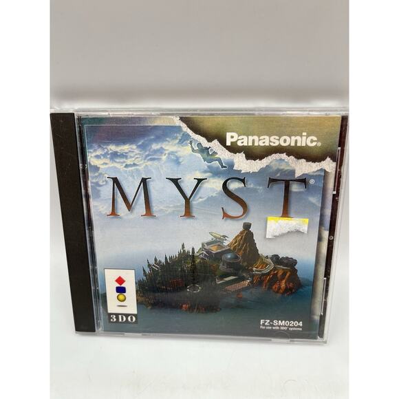 Myst (Panasonic 3DO, 1995) Complete In Jewel Case Works Vintage 90s Video Game - Picture 1 of 8